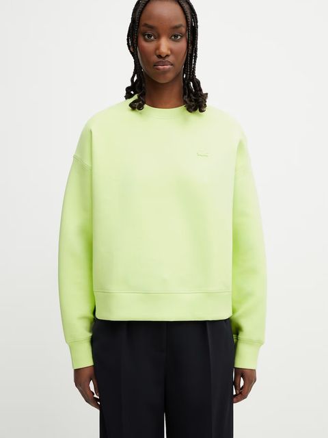 Lacoste bluza damska z bawełną - zdjęcie produktu nr 1