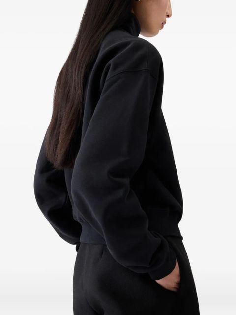 Jacquemus zip-up sweatshirt - Black