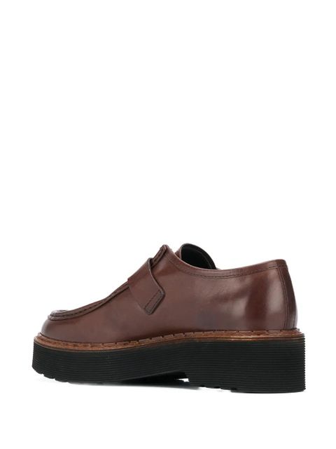 Tod's flatform Monk shoes - Brown