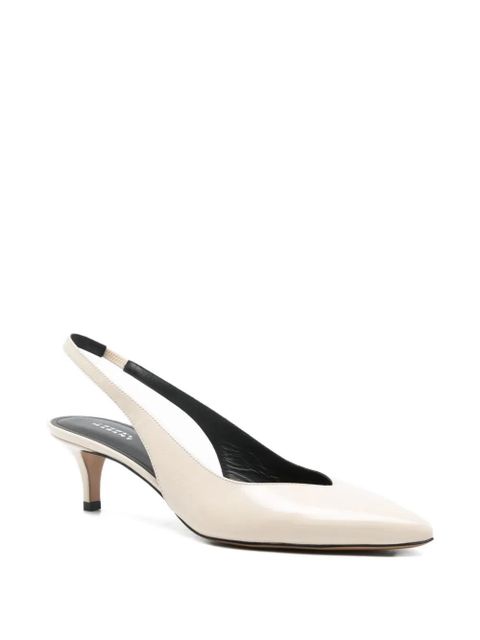 ISABEL MARANT point-toe slingback pumps - White