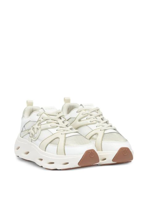 PINKO lace-up logo-detail sneakers - White - zdjęcie produktu nr 2