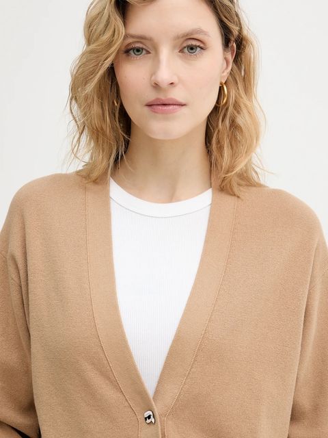 Karl Lagerfeld kardigan bawełniany IKON