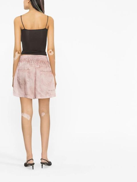 Diesel monogram-print shorts - Pink - zdjęcie produktu nr 2