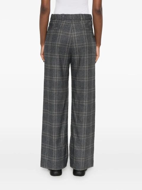 Maje checked tailored trousers - Grey - zdjęcie produktu nr 2