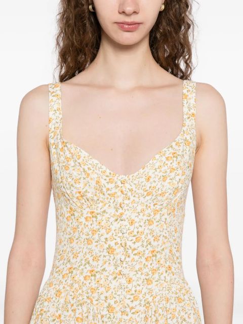 Reformation WYNN dress - Yellow