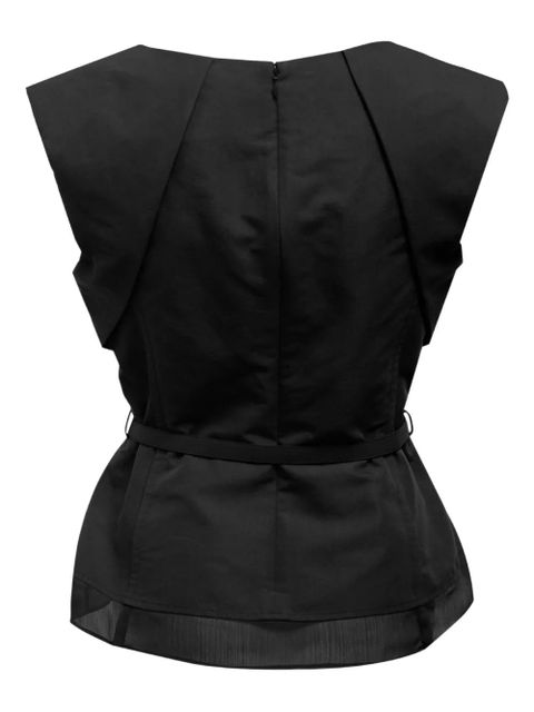 3.1 Phillip Lim bow belted top - Black - zdjęcie produktu nr 2