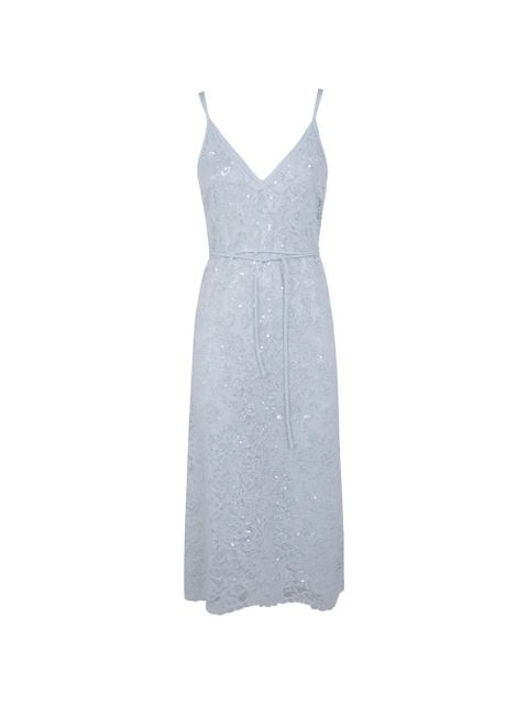 TWINSET lace sequin dress - Blue - zdjęcie produktu nr 1