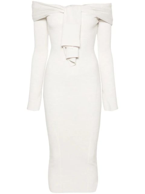 Jacquemus La robe Doble midi dress - Neutrals - zdjęcie produktu nr 1