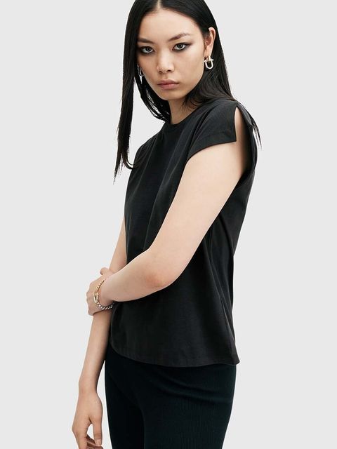 AllSaints t-shirt bawełniany RUE TEE - zdjęcie produktu nr 2