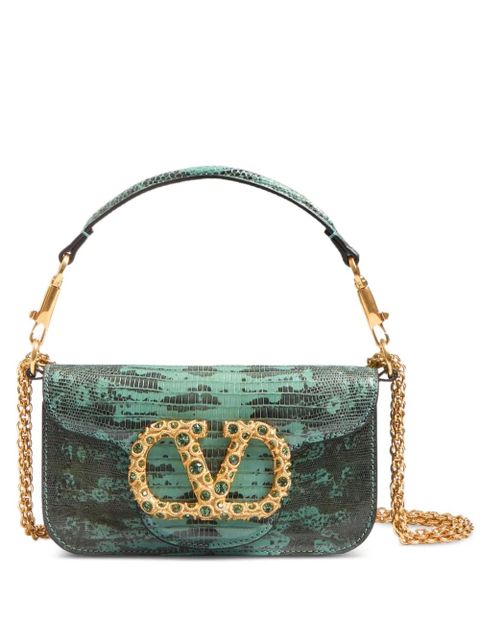 Valentino Garavani small Locò tote bag - Green - zdjęcie produktu nr 1