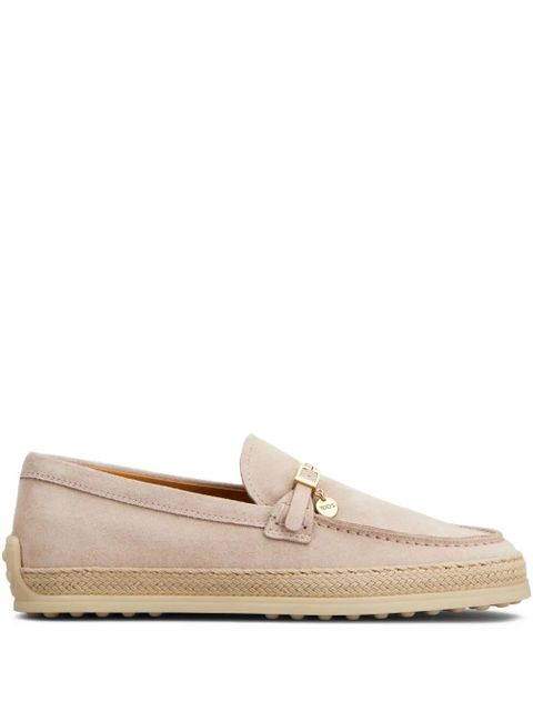 Tod's suede loafers - Pink - zdjęcie produktu nr 1