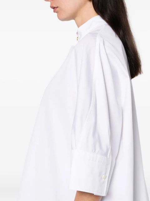 Givenchy mock-neck mini dress - White