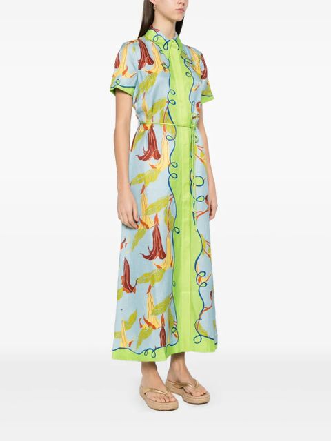 ALEMAIS Rafaela maxi dress - Blue - zdjęcie produktu nr 2