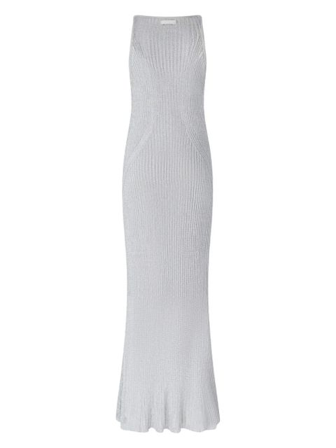 PINKO knitted long dress - Grey - zdjęcie produktu nr 2