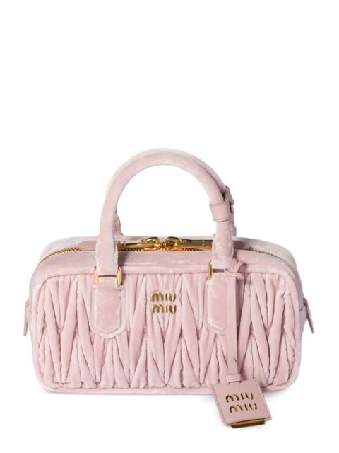 Miu Miu Arcadie Matelassé tote bag - Pink - zdjęcie produktu nr 1
