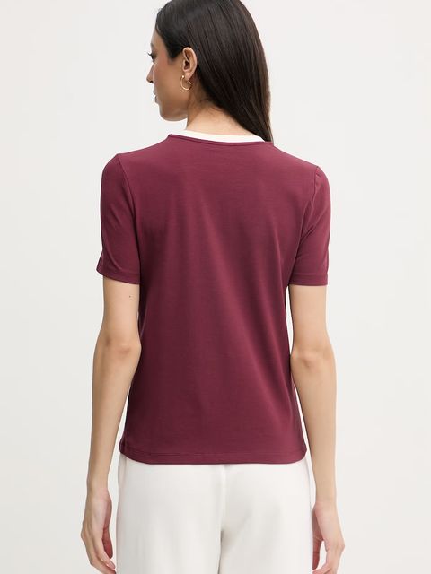 United Colors of Benetton t-shirt damski bawełniany z elastanem - zdjęcie produktu nr 1