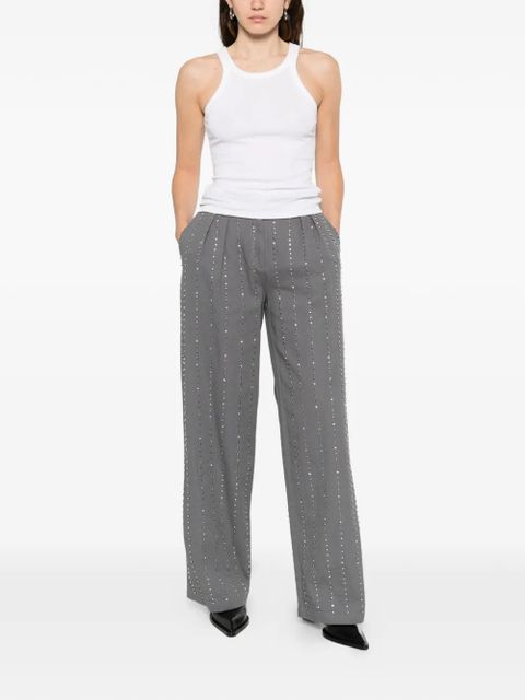 PINKO Penny embellished trousers - Grey - zdjęcie produktu nr 2