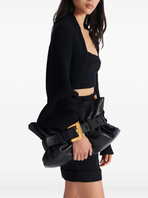 Balmain medium Anthem belt-detail shoulder bag - Black - zdjęcie produktu nr 2