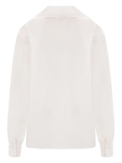 Chloé embroidered lavallière shirt - White - zdjęcie produktu nr 2