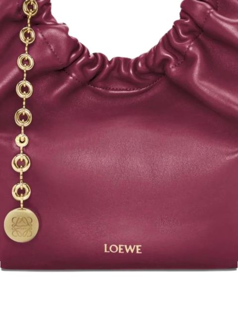 LOEWE small Squeeze chain shoulder bag - Red - zdjęcie produktu nr 2