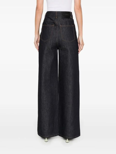 LOEWE high-waist jeans - Blue