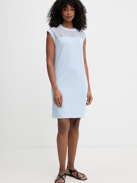 Karl Lagerfeld sukienka z wiskozą - zdjęcie produktu nr 1