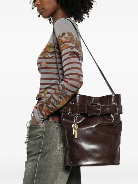 Osoi belted bucket bag - Brown - zdjęcie produktu nr 2