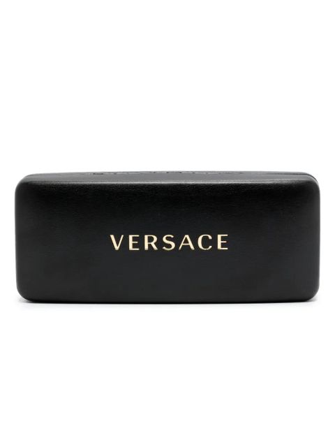 Versace Eyewear Medusa-plaque cat-eye sunglasses - Pink