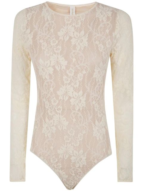ZIMMERMANN lace bodysuit - Neutrals - zdjęcie produktu nr 1