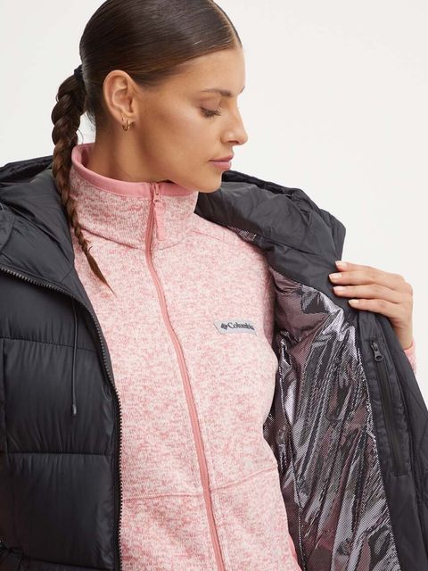 Columbia bezrękawnik Pike Lake Ins II damski kolor czarny zimowy