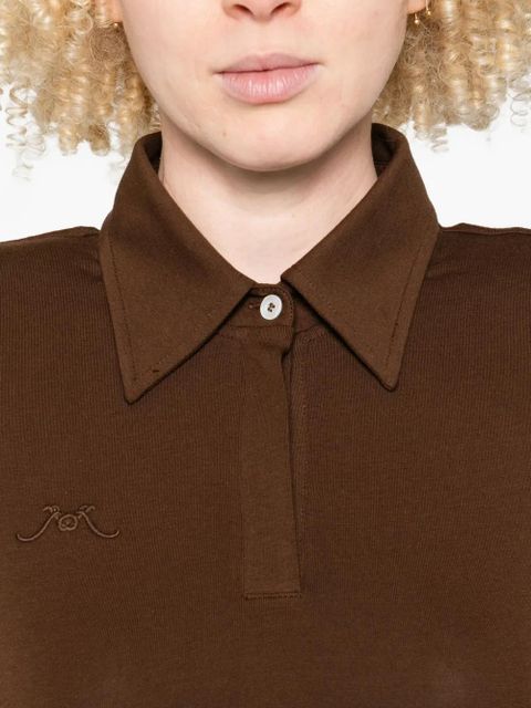 Rowen Rose short sleeve midi dress - Brown