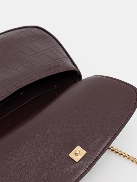 Calvin Klein torebka kolor fioletowy LV04F3287G