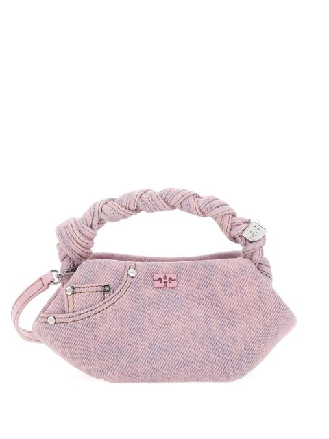 GANNI mini Bou logo-detail tote bag - Pink - zdjęcie produktu nr 1