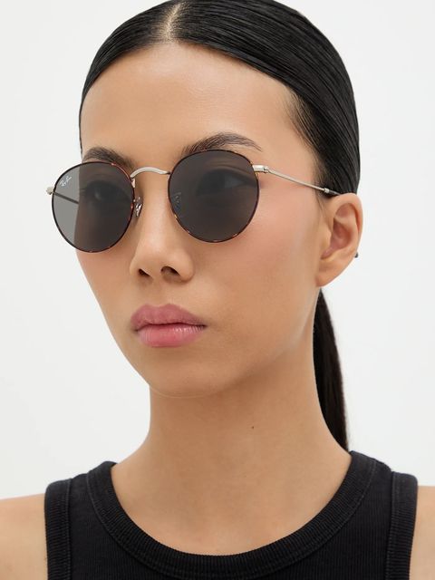 Ray-Ban okulary przeciwsłoneczne ROUND METAL