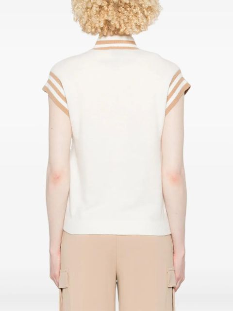 TWINSET logo-embroidered sweater - White