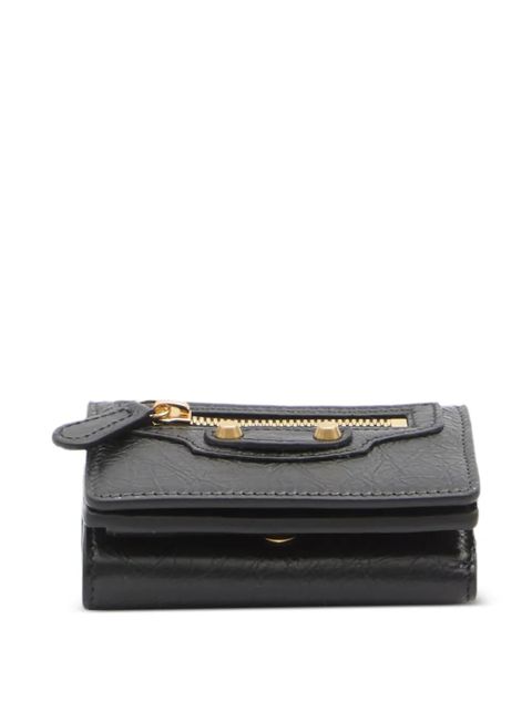 Balenciaga mini City zip wallet - Black