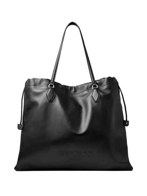 Jimmy Choo large drawstring tote bag - Black - zdjęcie produktu nr 1