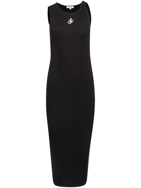 JW Anderson Anchor midi dress - Black - zdjęcie produktu nr 1