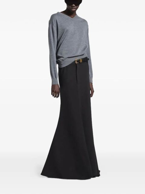 Balenciaga V-neck sweater - Grey - zdjęcie produktu nr 2