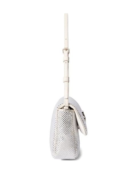 Off-White Jitney Shoulder 0.7 Strass shoulder bag - Silver - zdjęcie produktu nr 2