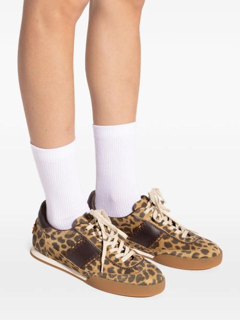 ETRO leopard-print sneakers - Brown