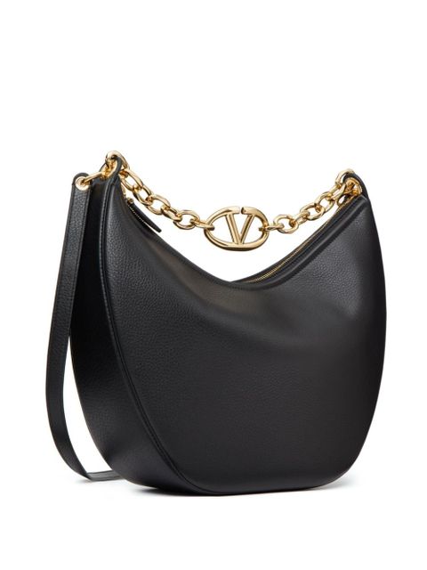 Valentino Garavani medium VLogo Moon Hobo bag - Black
