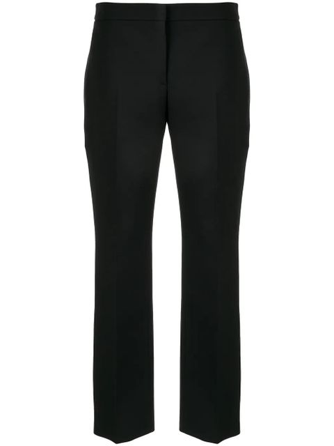 Alexander McQueen cropped cigarette trousers - Black - zdjęcie produktu nr 1