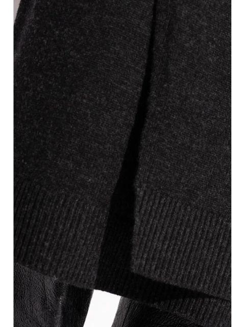 Balenciaga wrap knit skirt - Grey