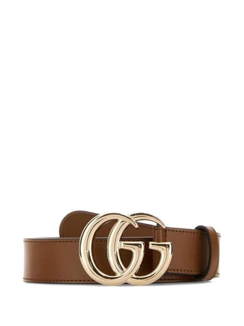 Gucci GG Marmont leather belt - Brown - zdjęcie produktu nr 1