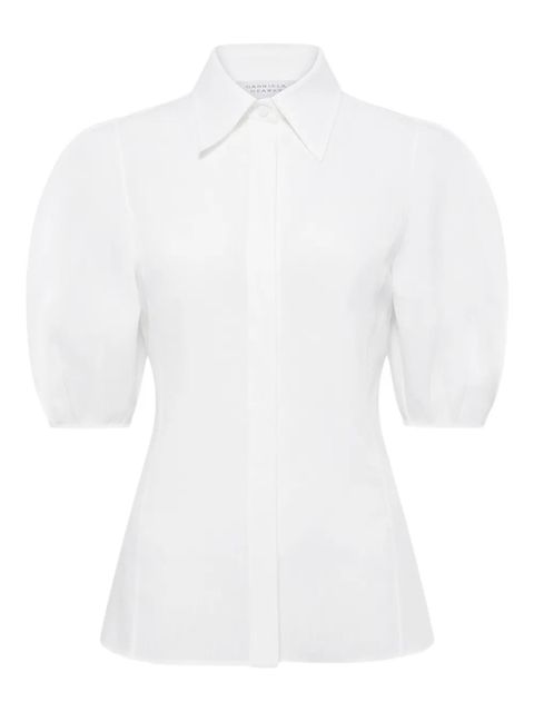 Gabriela Hearst Sansi puff-sleeve shirt - White - zdjęcie produktu nr 1