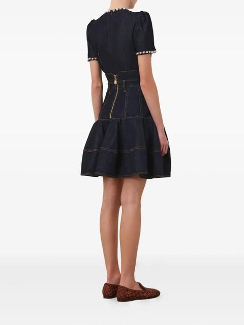 ZIMMERMANN embellished denim top - Blue - zdjęcie produktu nr 2