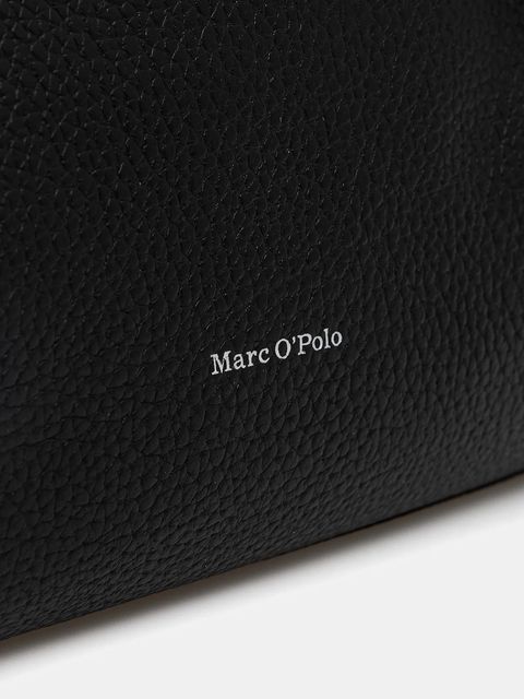 Marc O'Polo torebka skórzana kolor czarny 5000009281