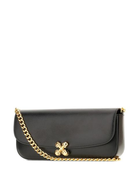 Alexander McQueen Skull Flower shoulder bag - Black - zdjęcie produktu nr 1