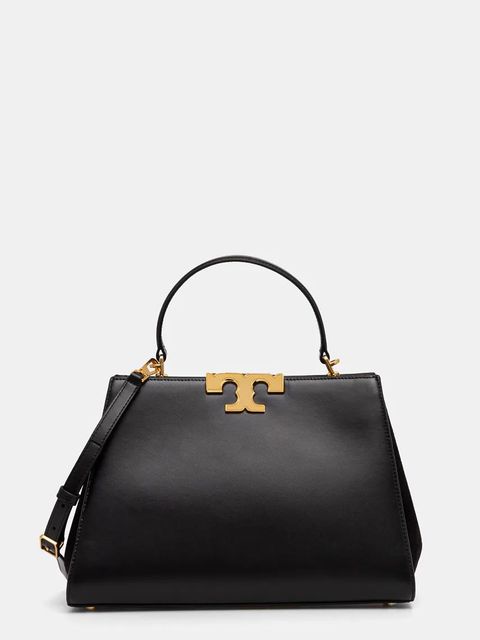 Tory Burch torebka skórzana Eleanor kolor czarny 137312